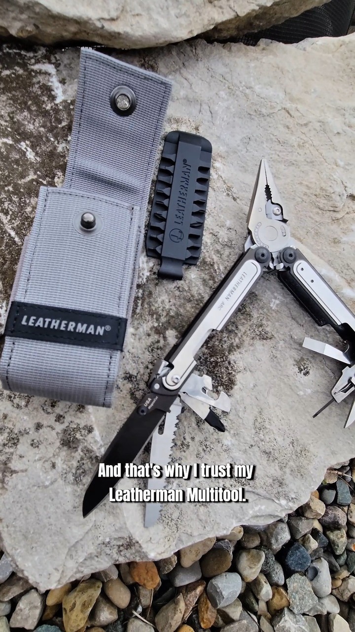 Make sure you've got the right gear on and off the river 🎣 
#leathermantools