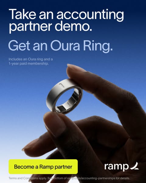 Free Oura Ring for Accounting Partners