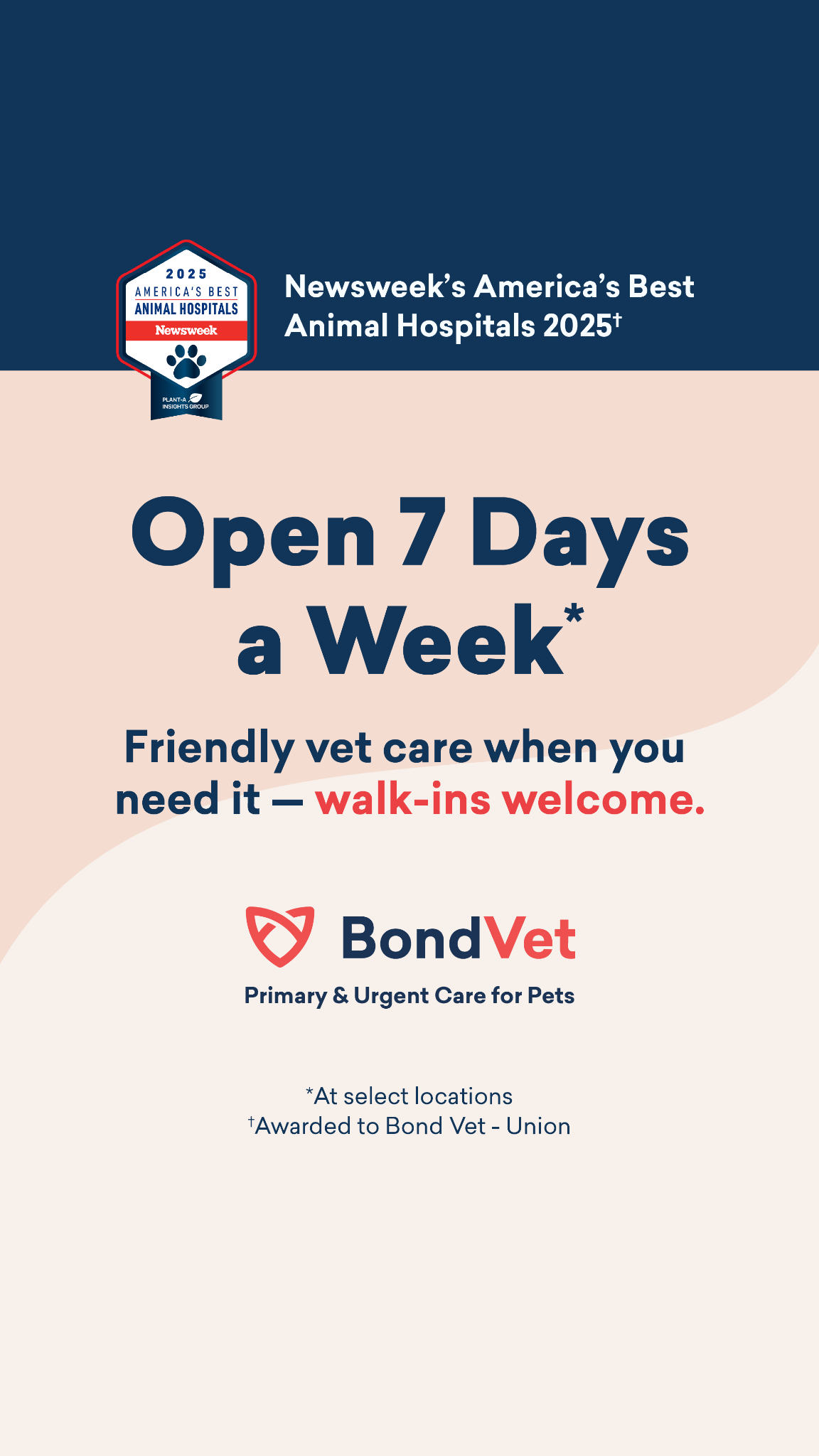 Walk-Ins Welcome