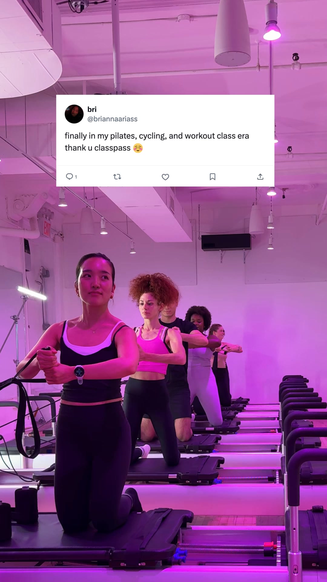 Psst…your own ClassPass era is calling 👀 Download the app today.