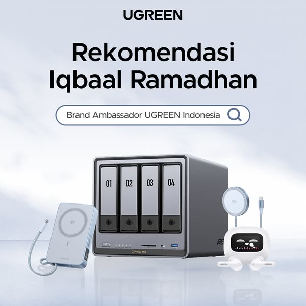 ✨ Ekosistem Kreatifmu, Kini Aktif. Memperkenalkan Iqbaal Ramadhan x UGREEN.