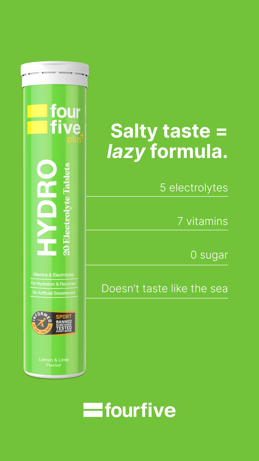 Stop Drinking Salt Water