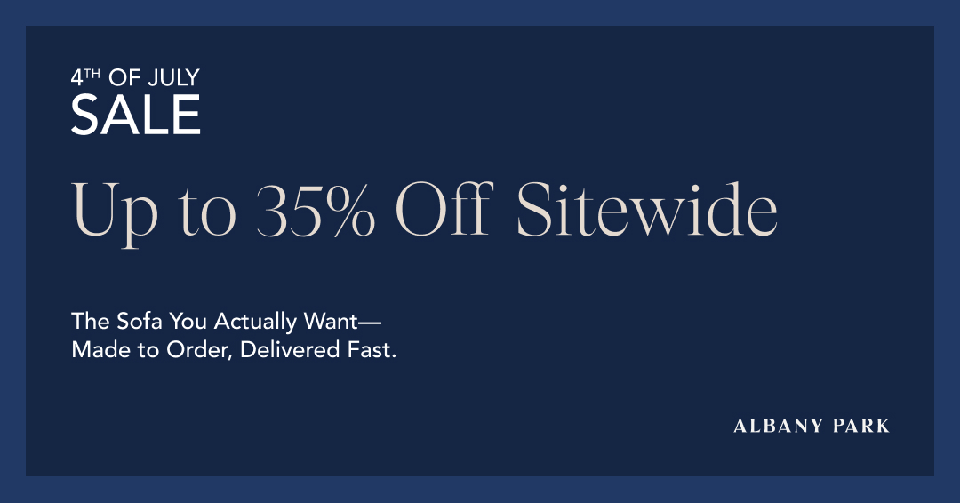Your Sofa, Now Up to 35% Off