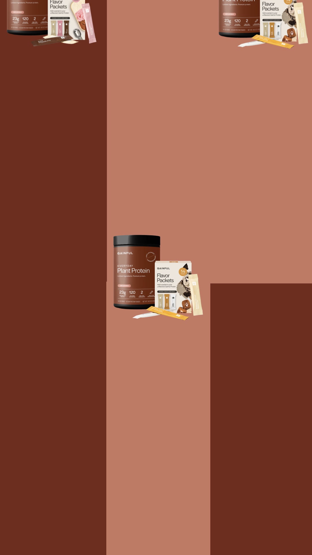Just 2 ingredients. All 9 essential amino acids.