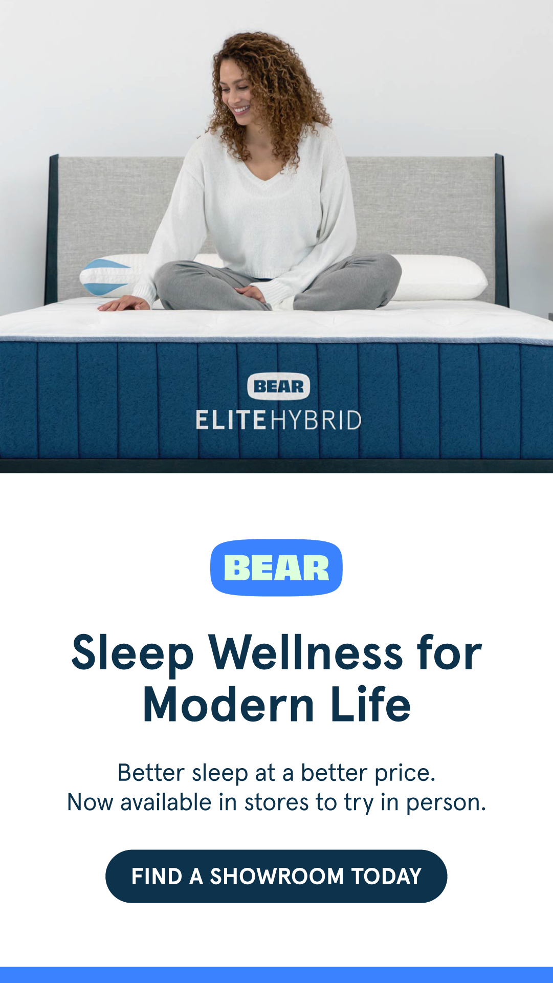 Try out Bear Mattress in a showroom near you!
