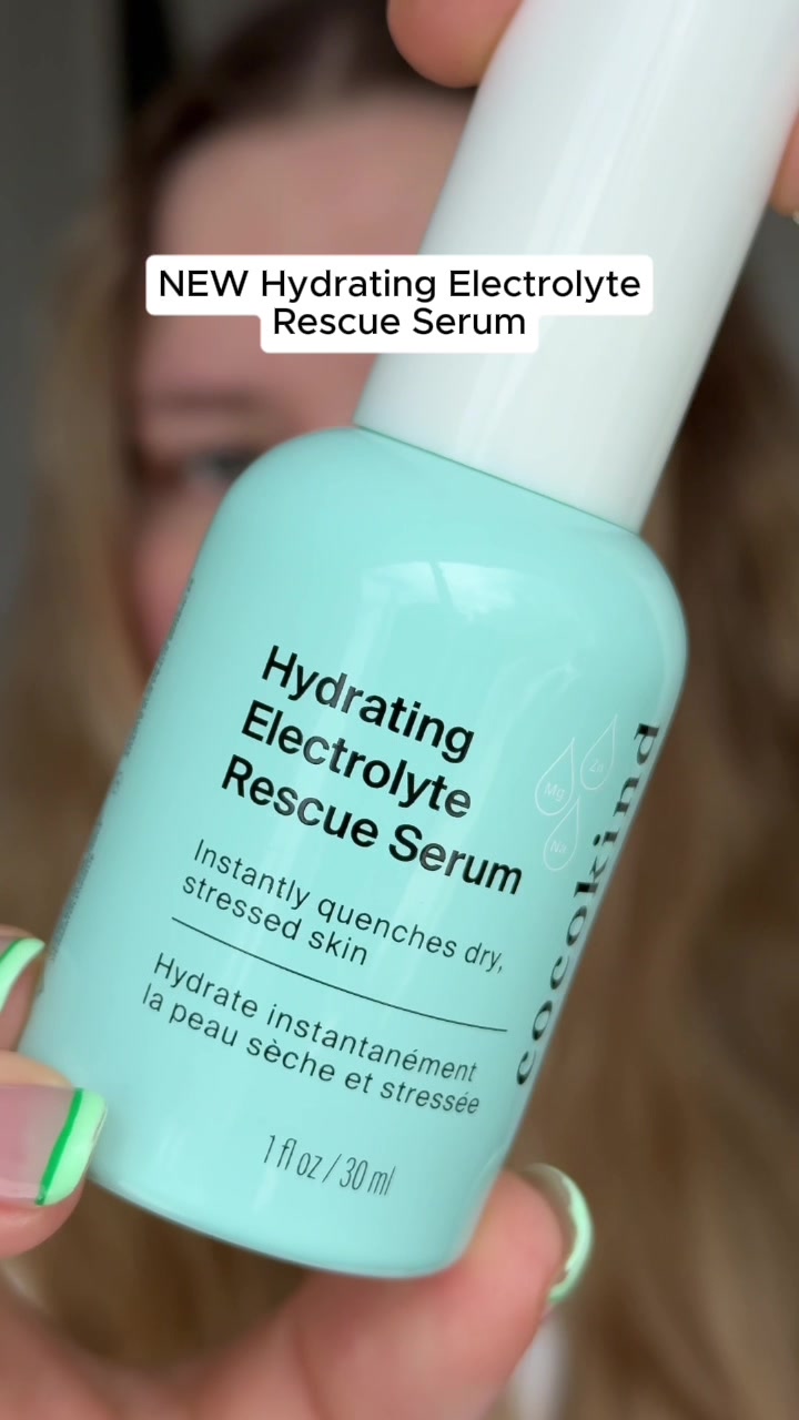 Introducing Hydrating Electrolyte Rescue Serum
