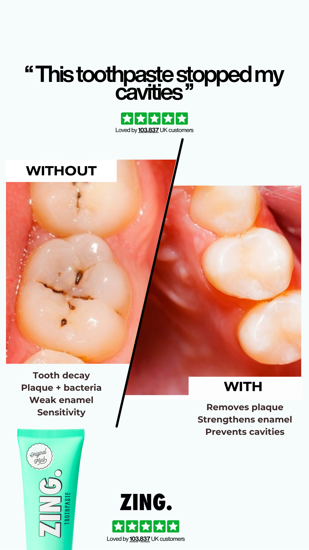 This toothpaste STOPS cavities!!