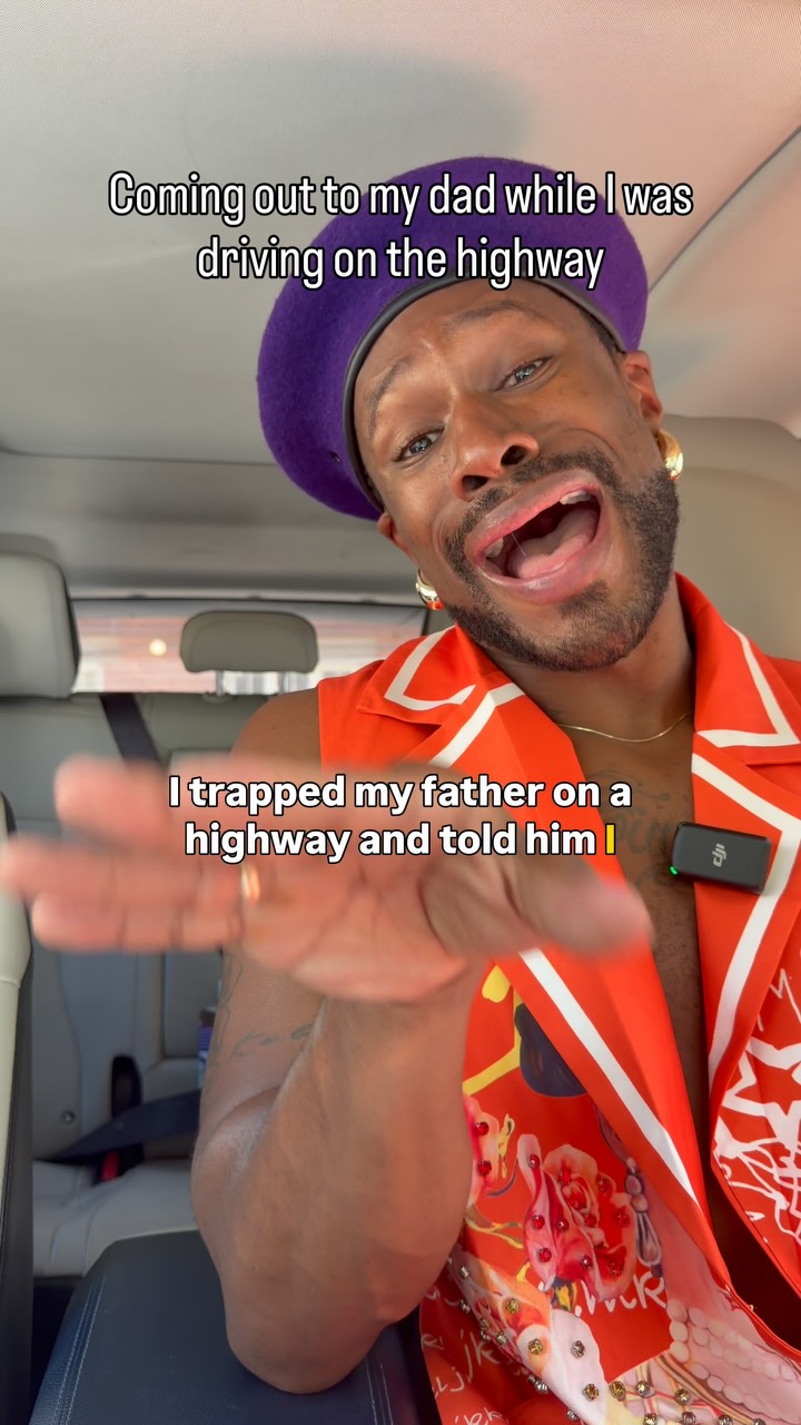 Coming out to my dad while driving on the highway was one of the scariest moments of my life, and I do not recommend.

I kept whispering “Dad, I’m gay” to myself because I was too terrified to actually say it out loud.

