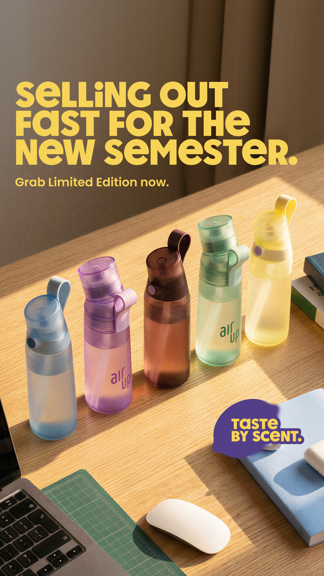 New flavours & bottle colours out now