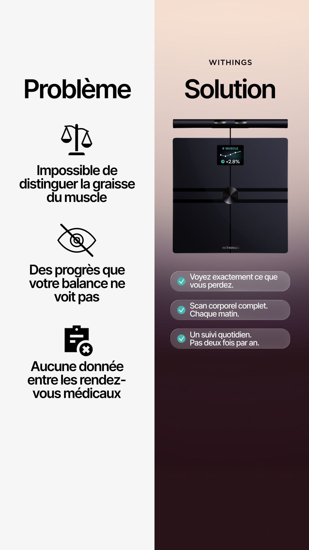 Graisse ou muscle ?