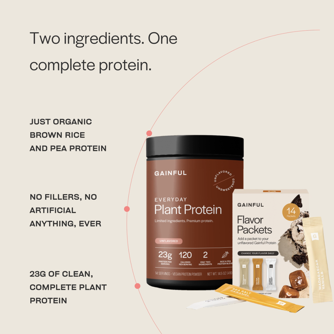Two ingredients. One complete protein.