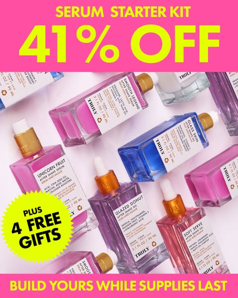UP TO 41% OFF + 4 FREE GIFTS