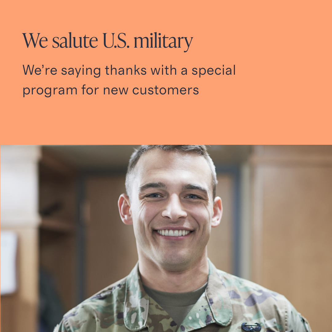 We Salute U.S. Military