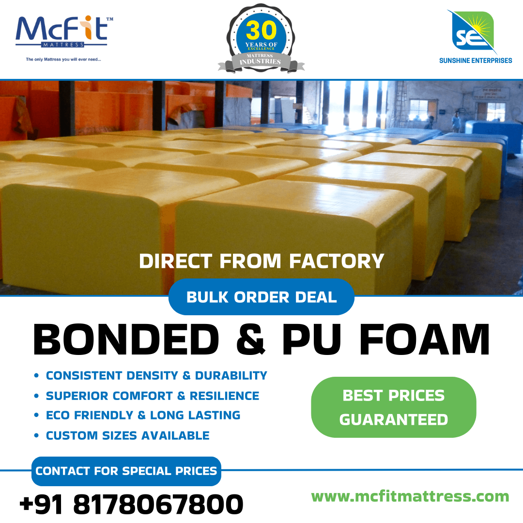Factory-Direct Foam Supply | PAN-India Bulk Orders