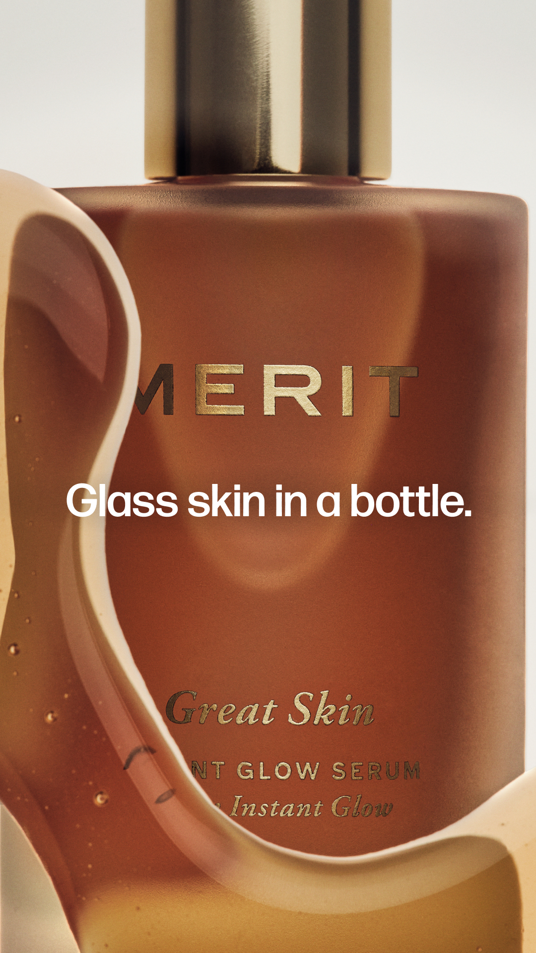 You don’t need multiple serums, just one. Great Skin Instant Glow Serum: one clinically proven formula that brightens skin, hydrates for 24 hours, evens tone, and reduces the look of redness. Get the Signature Bag free w