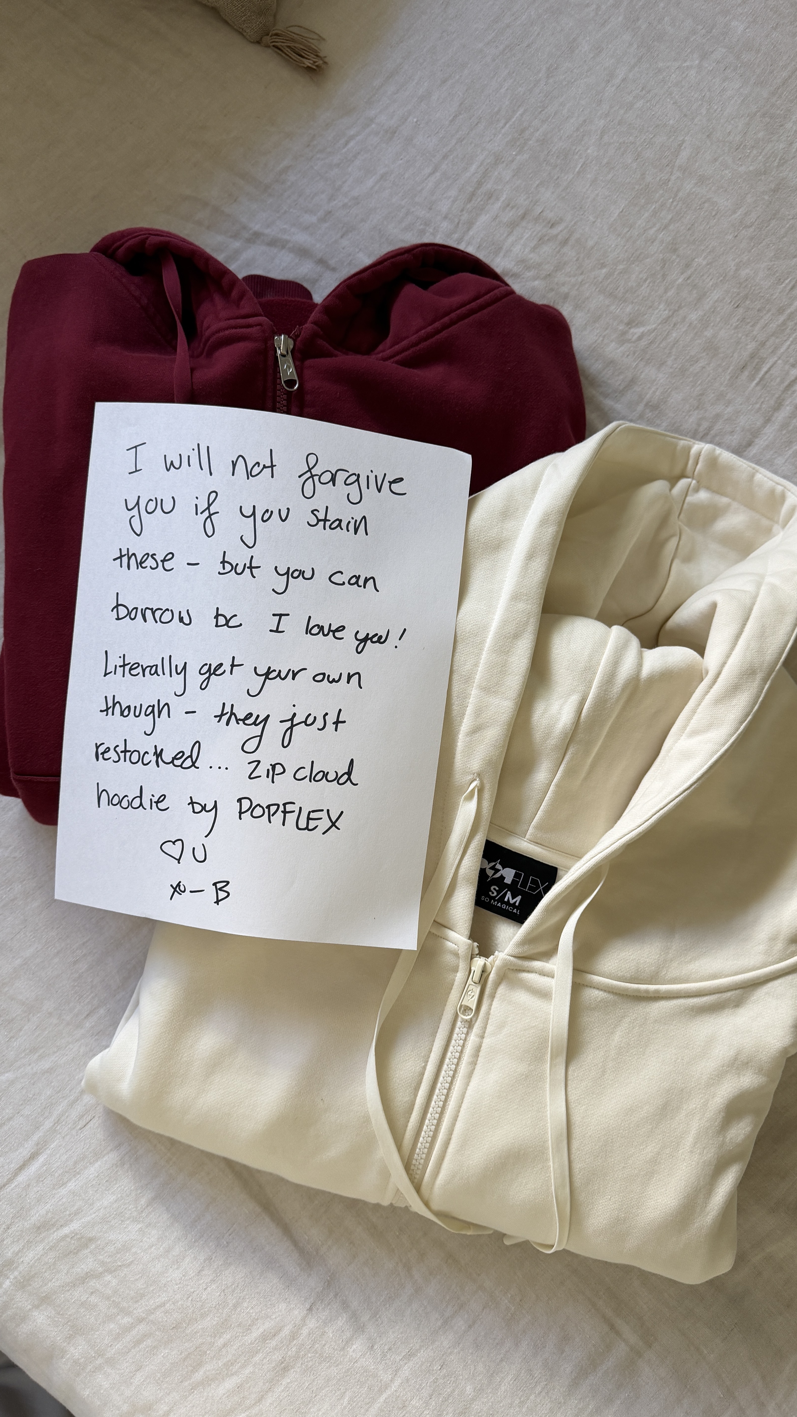 Better than your boyfriend’s hoodie 👀