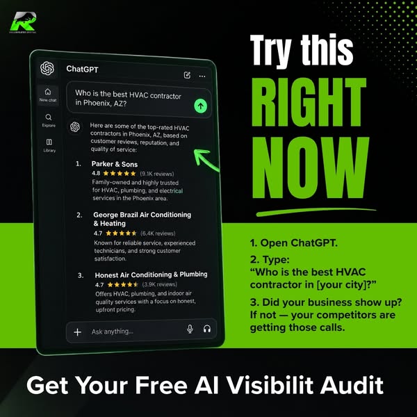 Book Your FREE AI Visibility Audit.
