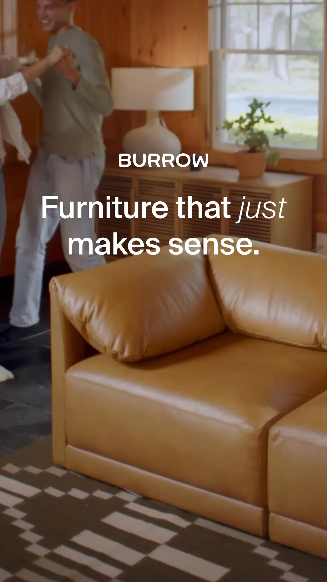 Furniture that grows with you, moves when you do, ships in days, and assembles without tools. Burrow just makes sense for how you actually live.