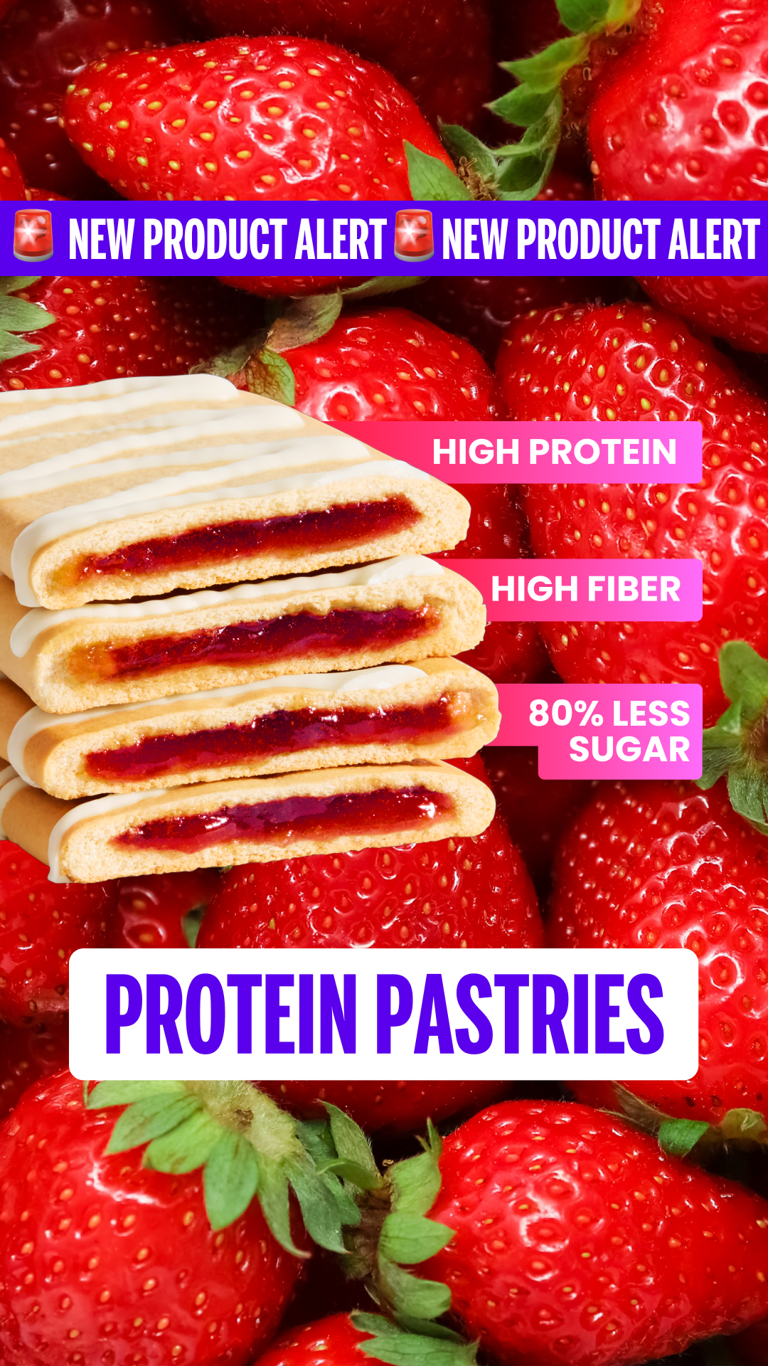 We've whipped up the tastiest, gooey-ist, most delicious protein pastries out there. Introducing Magic Spoon Protein Pastries!