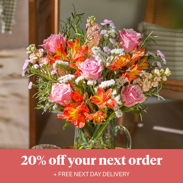 20% off your next order