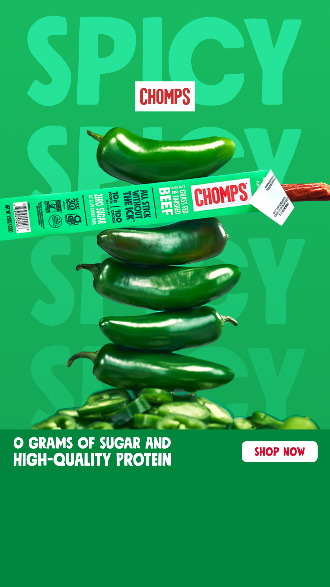 Unlock 15% savings + free shipping on flavorful meat sticks with 10+ grams of high-quality protein, 0 grams of sugar, and real ingredients!
