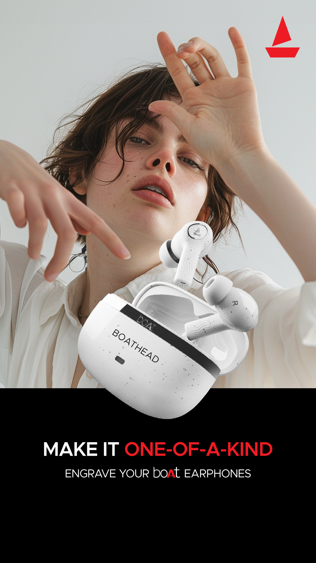 Personalise your gift with custom engraving for just  ₹69! Limited-time offer, only on boAt’s website.