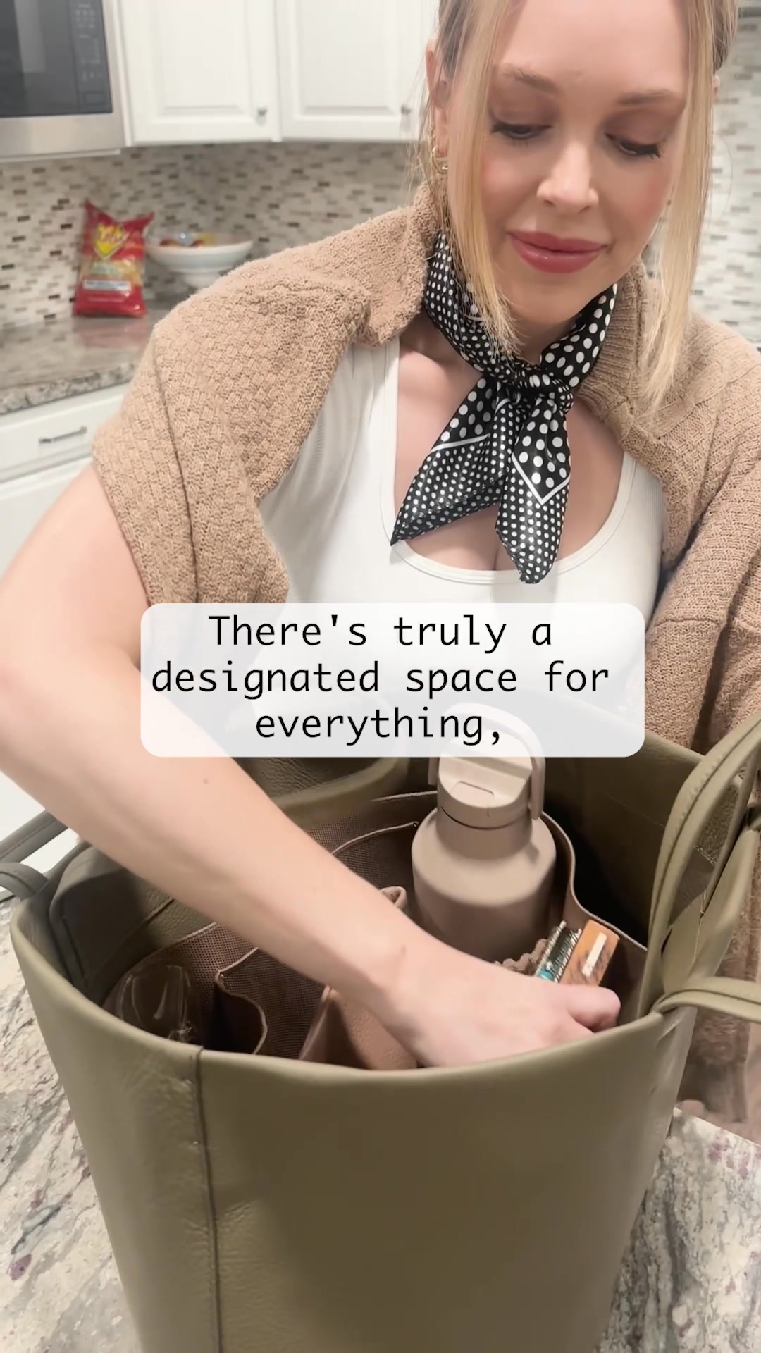 Travel days used to mean digging through my bag at the airport. The Easy Tote keeps everything organized so I can actually find what I need, when I need it.