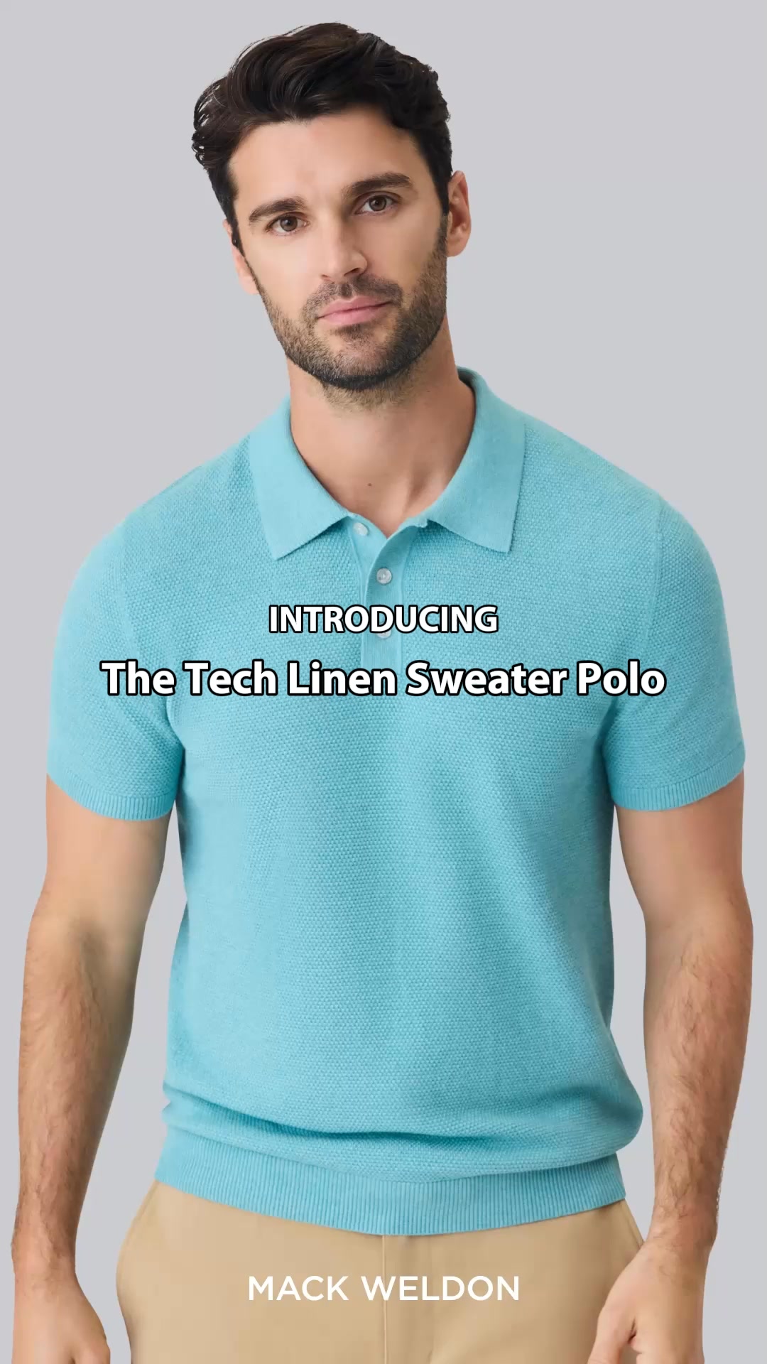 Our customers love it. Everyone else envies it. Get the ultra-soft and breezy Tech Linen Sweater Polo.