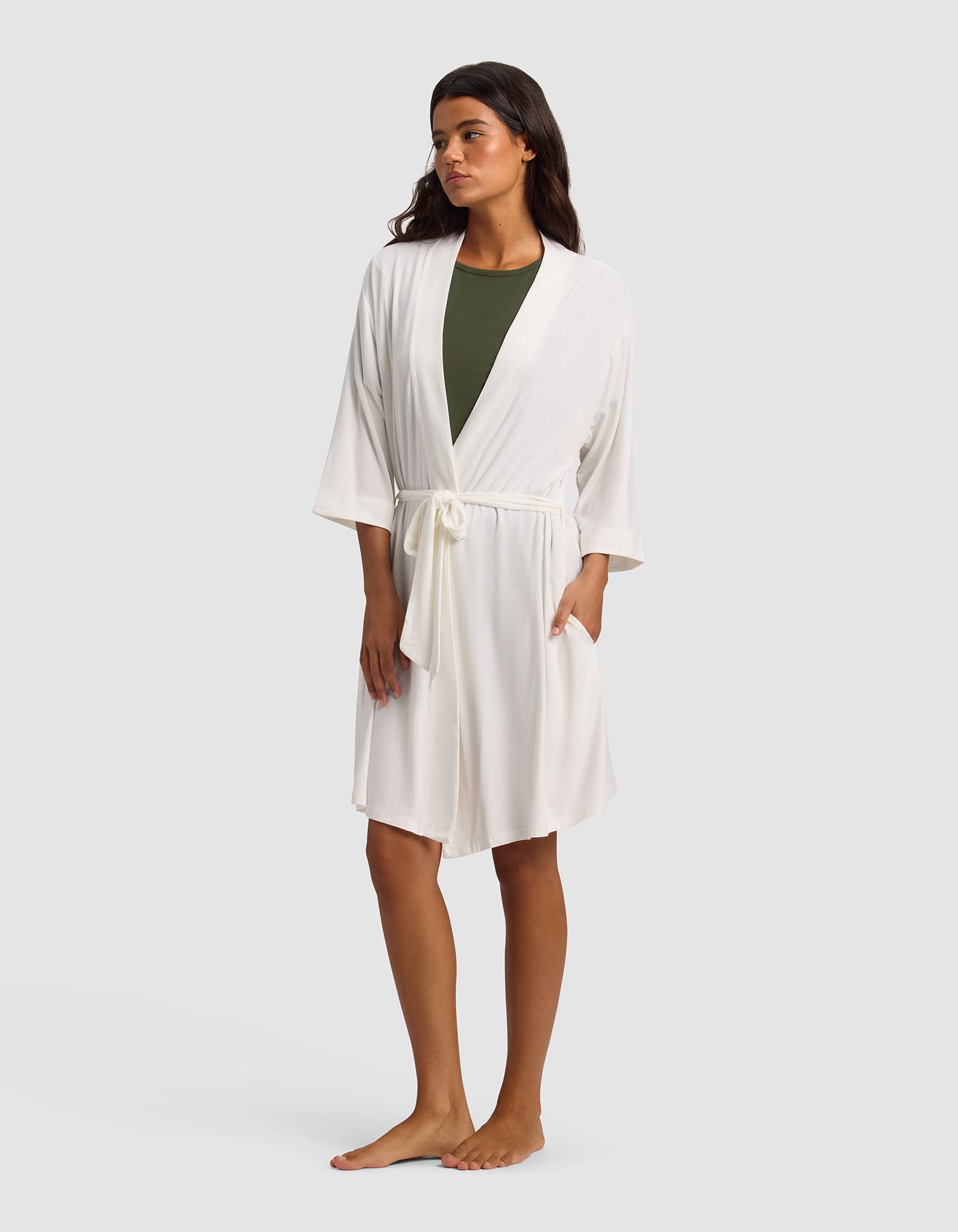 Women's Bamboo Stretch-Knit Short Sleeve Pajama Top