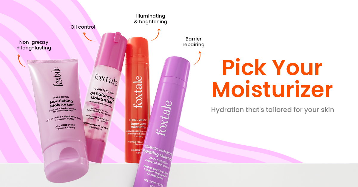 Say goodbye to dry skin! 💧
We've got a moisturizer that's just right for YOU. 
Find your perfect match now and get ready to glow!