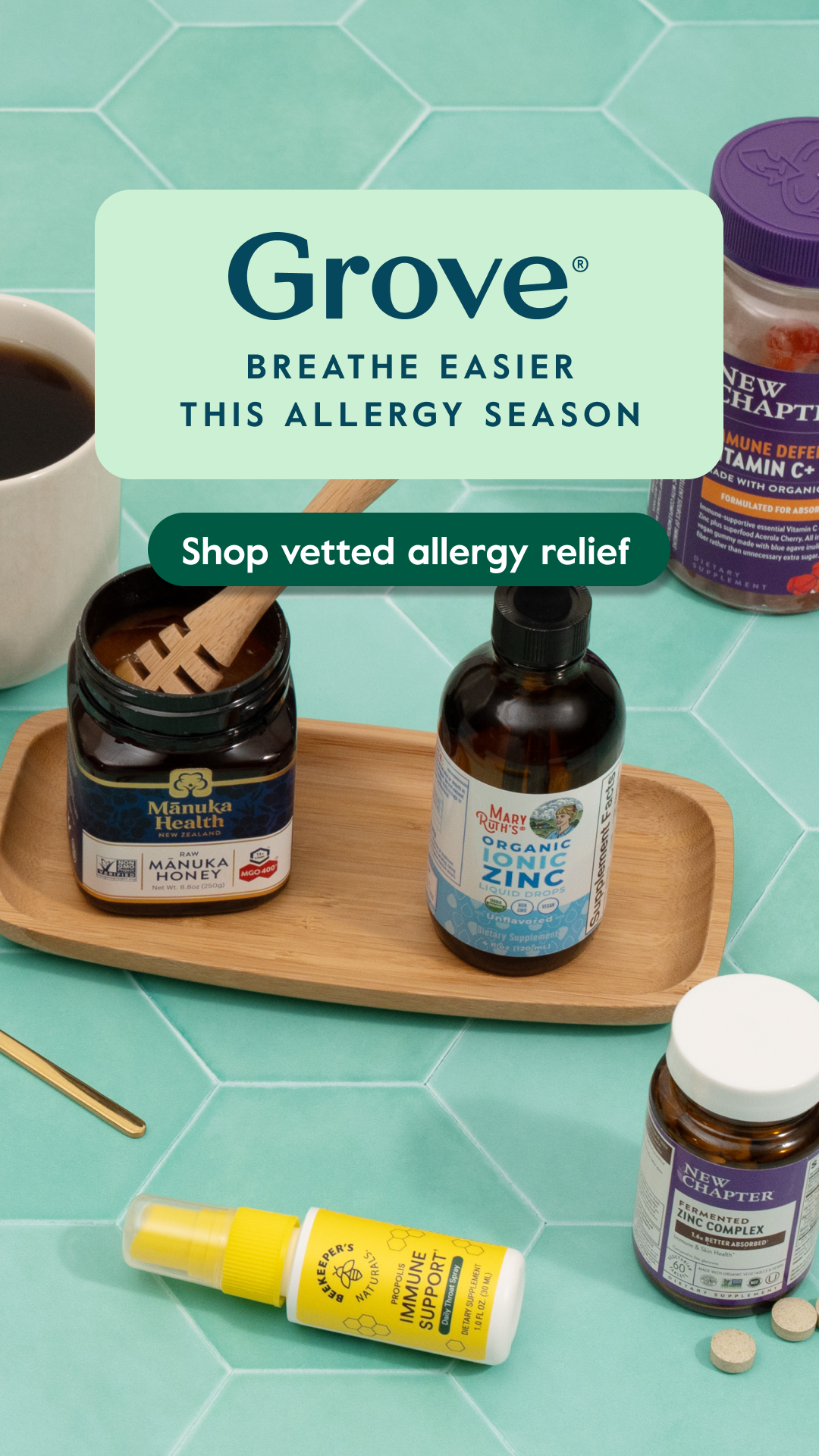 Breathe easier this allergy season 🌼
Explore vetted relief you can trust.