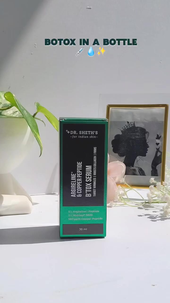 B'tox with needles is so old-school. 
Check this B'tox in a bottle that's absolutely NEEDLE-FREE💯

⭐Helps treat fine lines & wrinkles
⭐Lifts skin instantly
⭐Improves skin texture

Hurry! Shop now.
