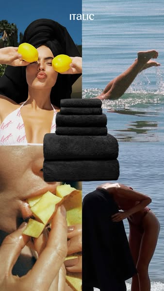 Not all towels were created equal. 🥂 Thick, bright, and made for the front row of the beach club. Consider this your official invitation to the main stage.