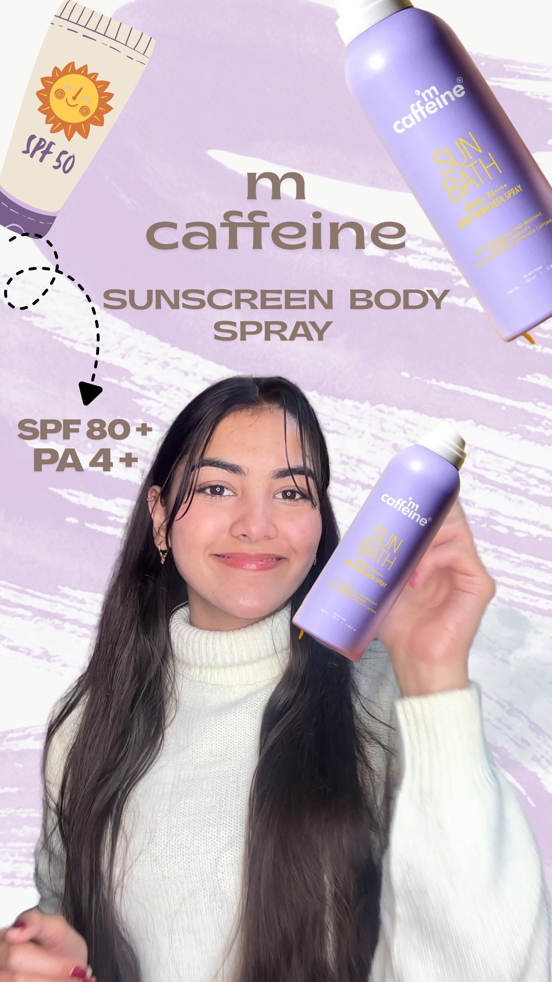 Comment LINK for details ✨

‼️Body sunscreen lagana boring lagta tha… until THIS 💨Spray sunscreen that feels this light?
No white cast, zero stickiness, and literally melts into the skin 💨
Officially not skipping sunscre
