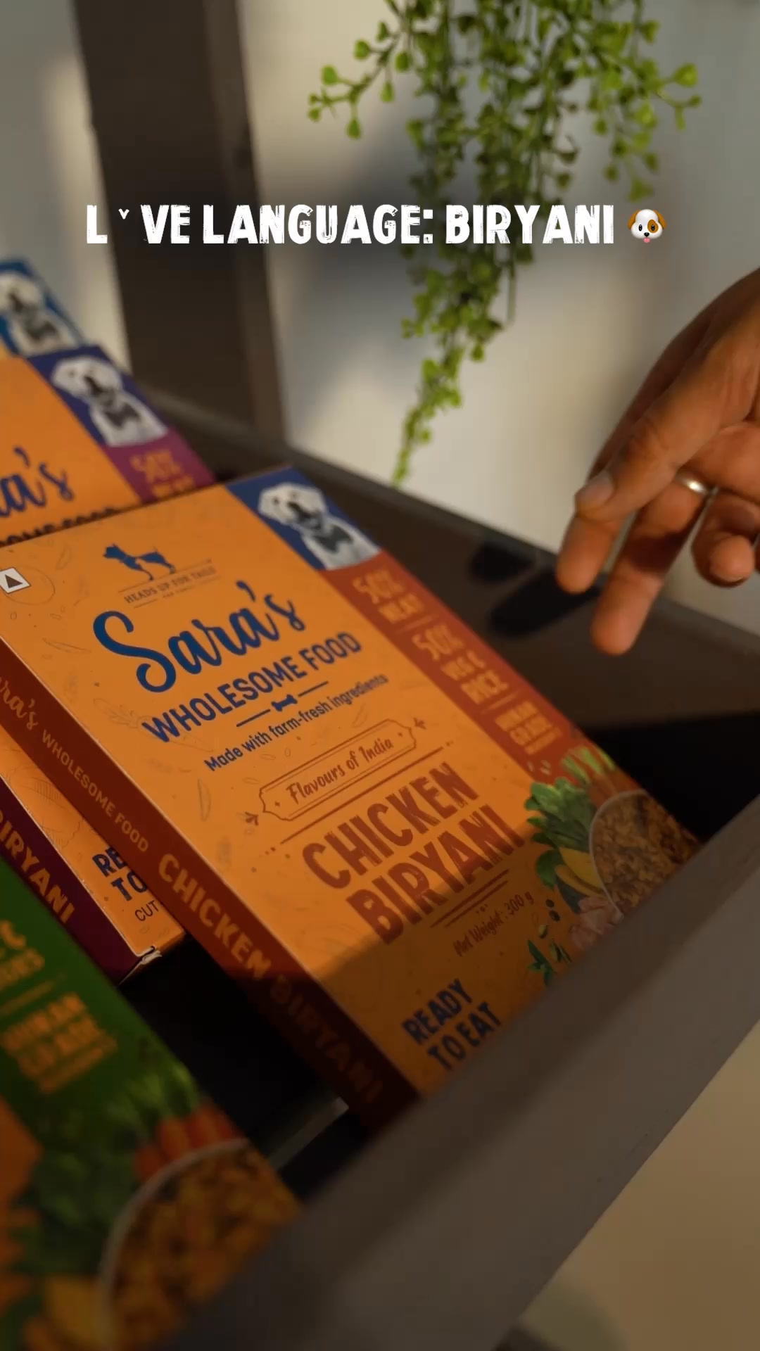 Everyones loves biryani 😋 Why should your dog miss out? Sara’s Wholesome Food has 3 of the tastiest, healthiest biryani options, made with dog-friendly spices, the freshest ingredients, and lots of love 🥰 Choose from chi