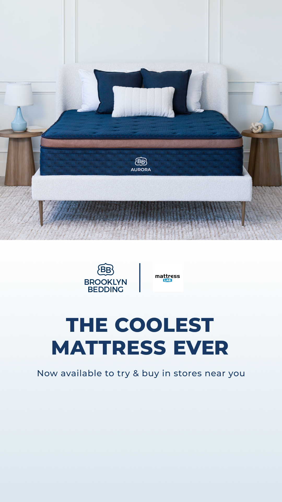 Try our award-winning Brooklyn Bedding mattresses in-store at Mattress Lab in Fort Mill! Visit a partner showroom near you.