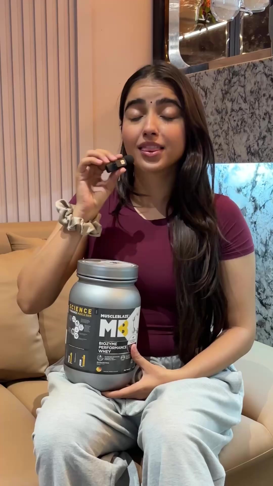 Biozyme Performance Whey offers:
 ✅ 25g of high-quality whey protein per scoop
 ✅ Clinically proven higher protein absorption
 ✅ Certified by Labdoor USA, Informed Choice UK & Trustified Asia