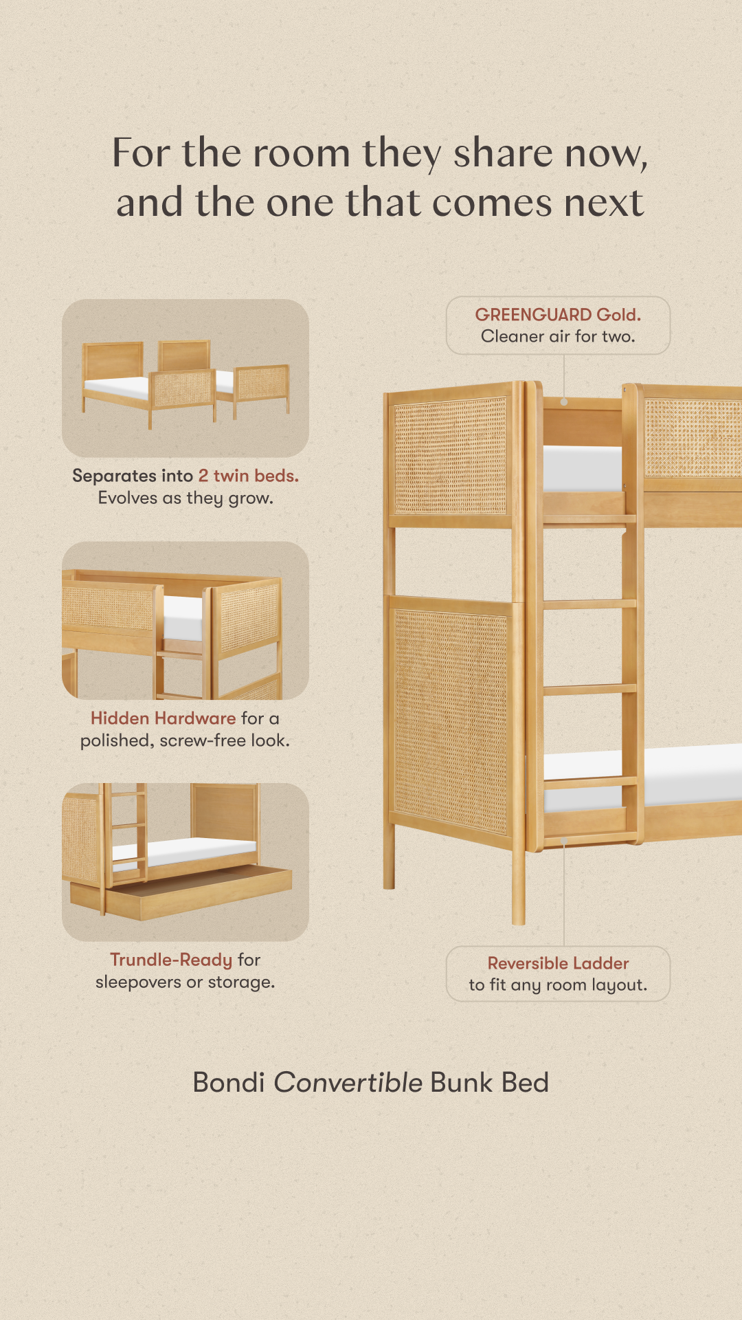 One bunk, two chapters