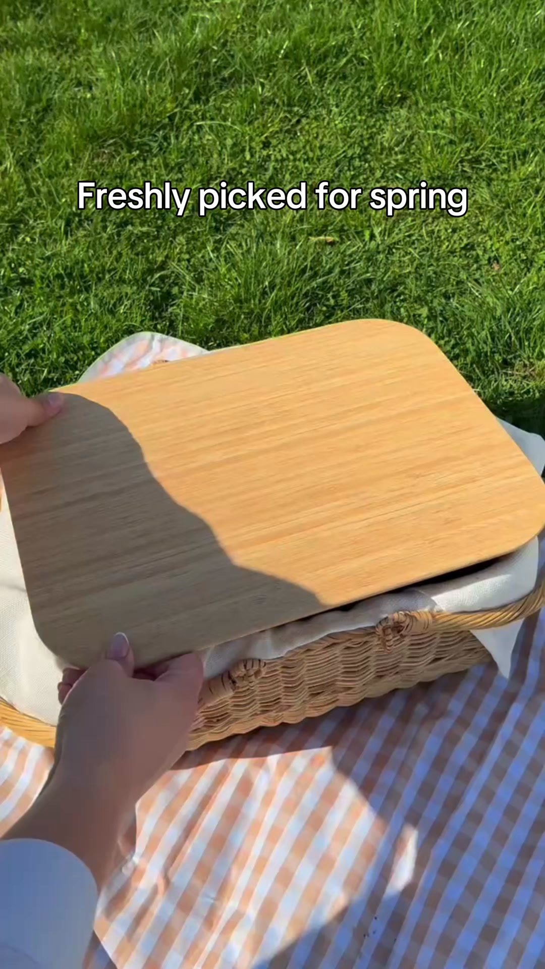 When the girls say to pack some delicious treats for a picnic.