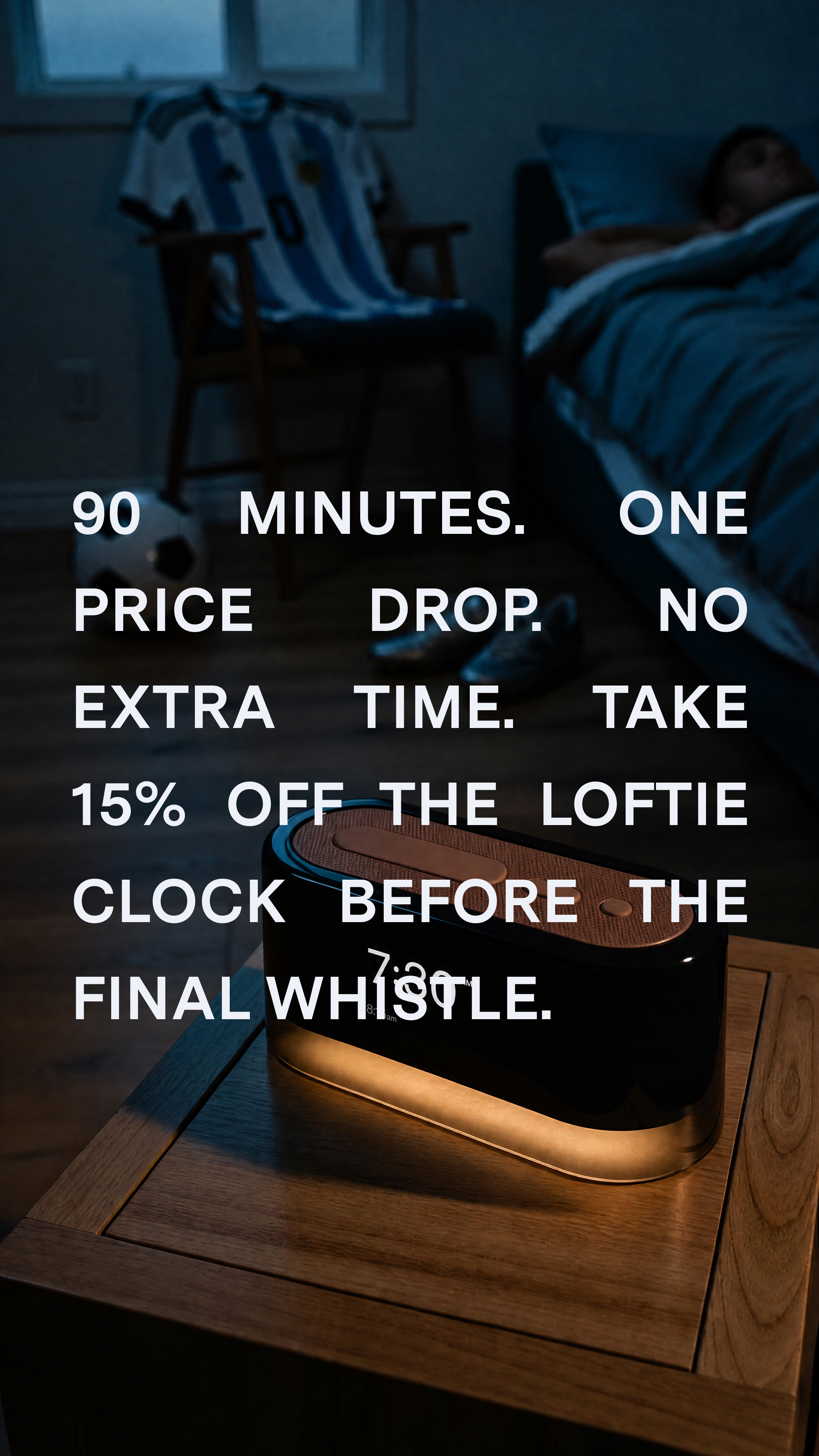 Beat the Clock. Save 15%.