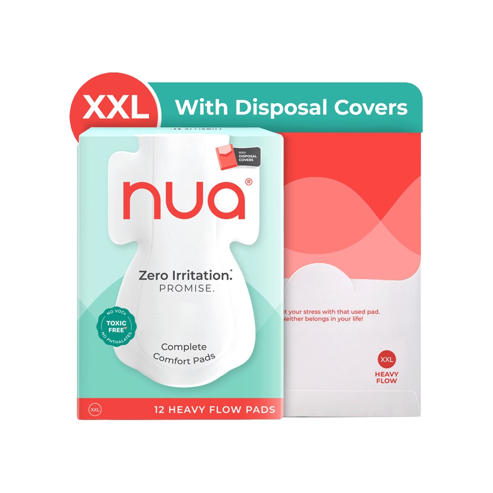 Periods can be irritating enough, which is why choosing the right period care can make all the difference! Nua's range of period care ensures you never have to compromise on your comfort, so you can experience a zero irr