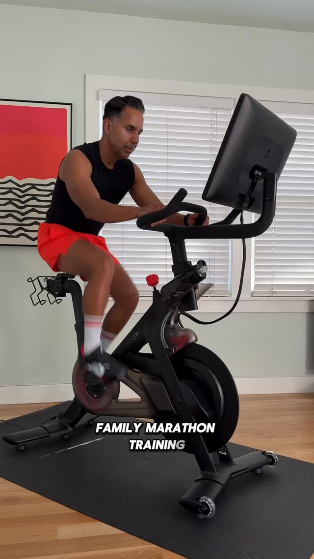 #ad Try @OnePeloton for 30 days and see how easy it can be to stay consistent, even on busy days!