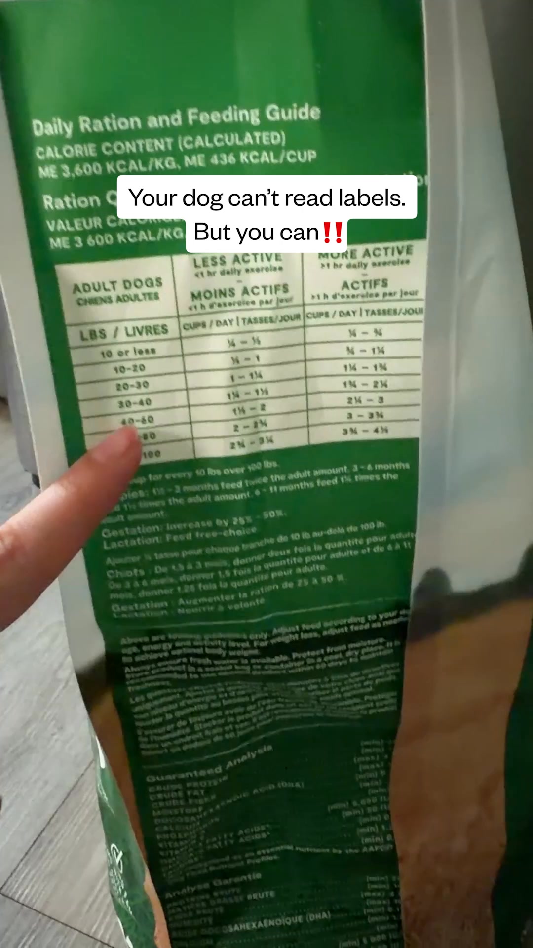 I read every label on my own food. So when I flipped over my dog's bag and couldn't recognize a thing, I switched to Maev — human-grade ingredients, made to the same standard I live by!