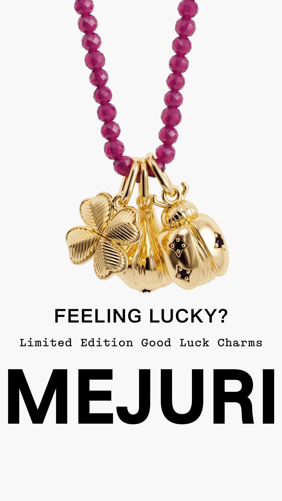 We’re not saying these charms will solve all your problems, but have you ever seen anyone wearing one having a bad hair day? Exactly.