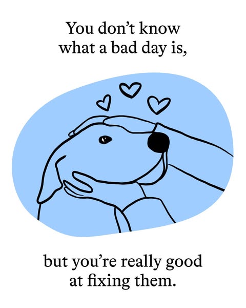 Dogs: the ultimate mood boosters! �
• Brighten up your day with their adorable faces 
• Get endless love and snuggles from your furry friend 
Who else is obsessed with their pup? Share a photo of yours in comments below!