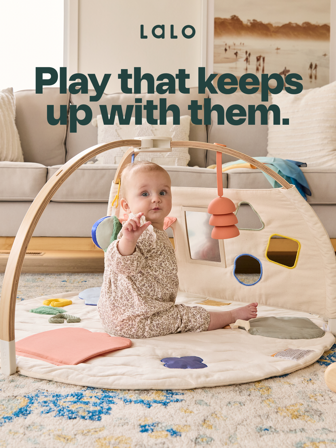Meet the The Play Gym II.
More ways to play, from day one.