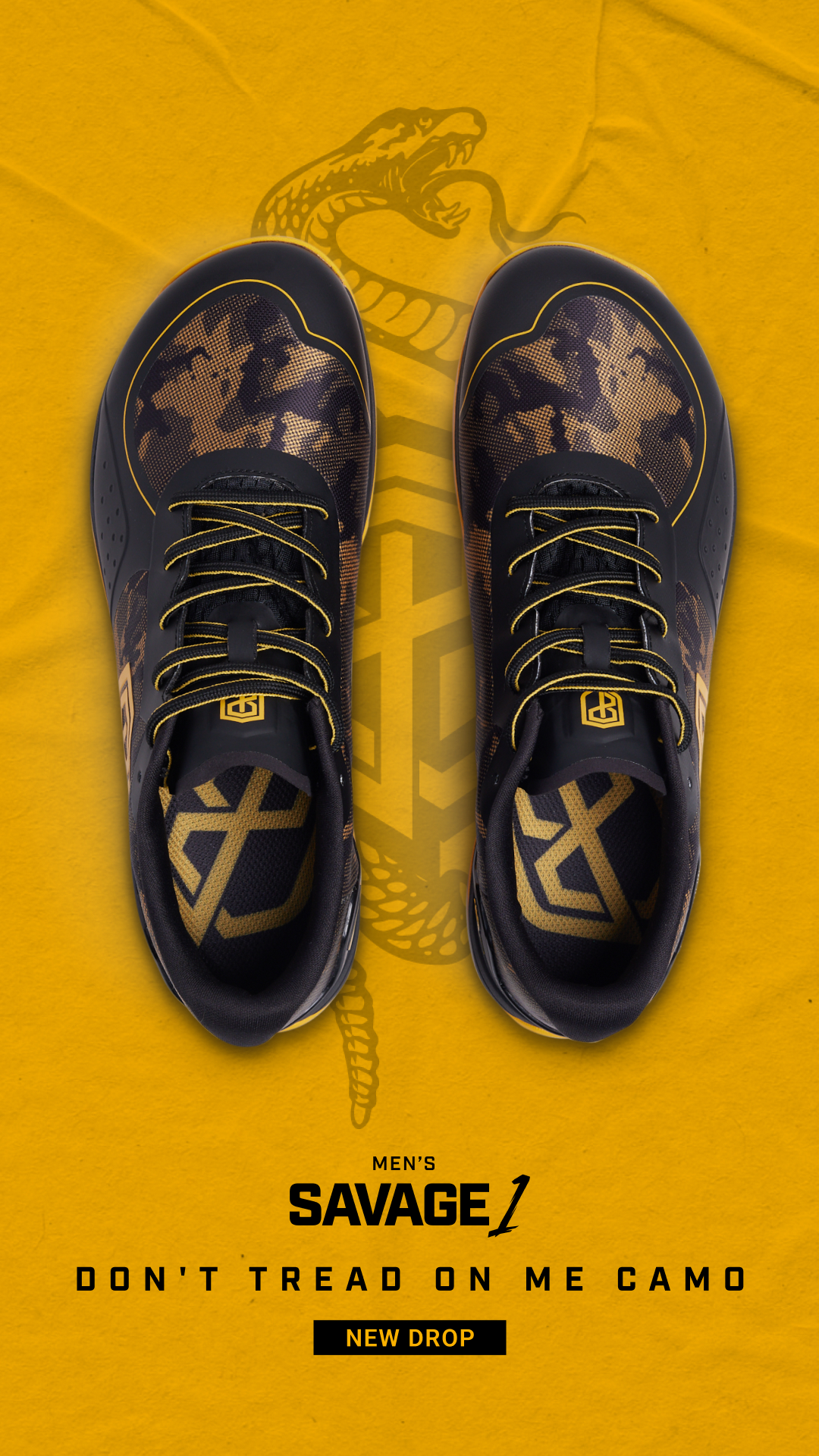 NEW: SAVAGE 1 DON'T TREAD ON ME CAMO