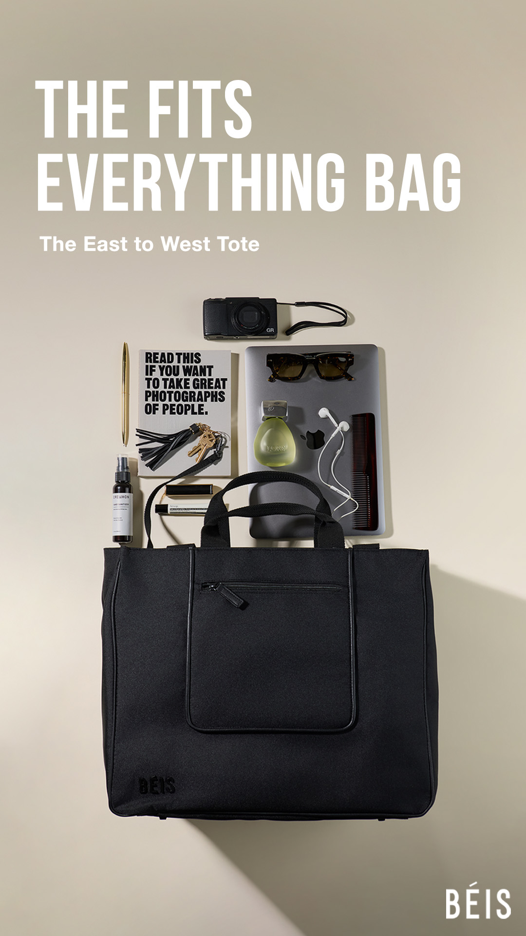 Designed to fit all your essentials—and a few extras.