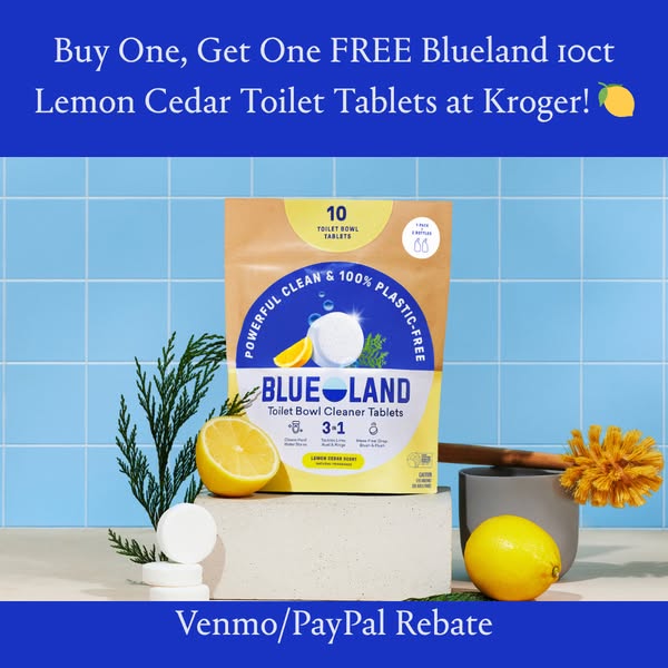 Blueland Toilet Tablets — One FREE