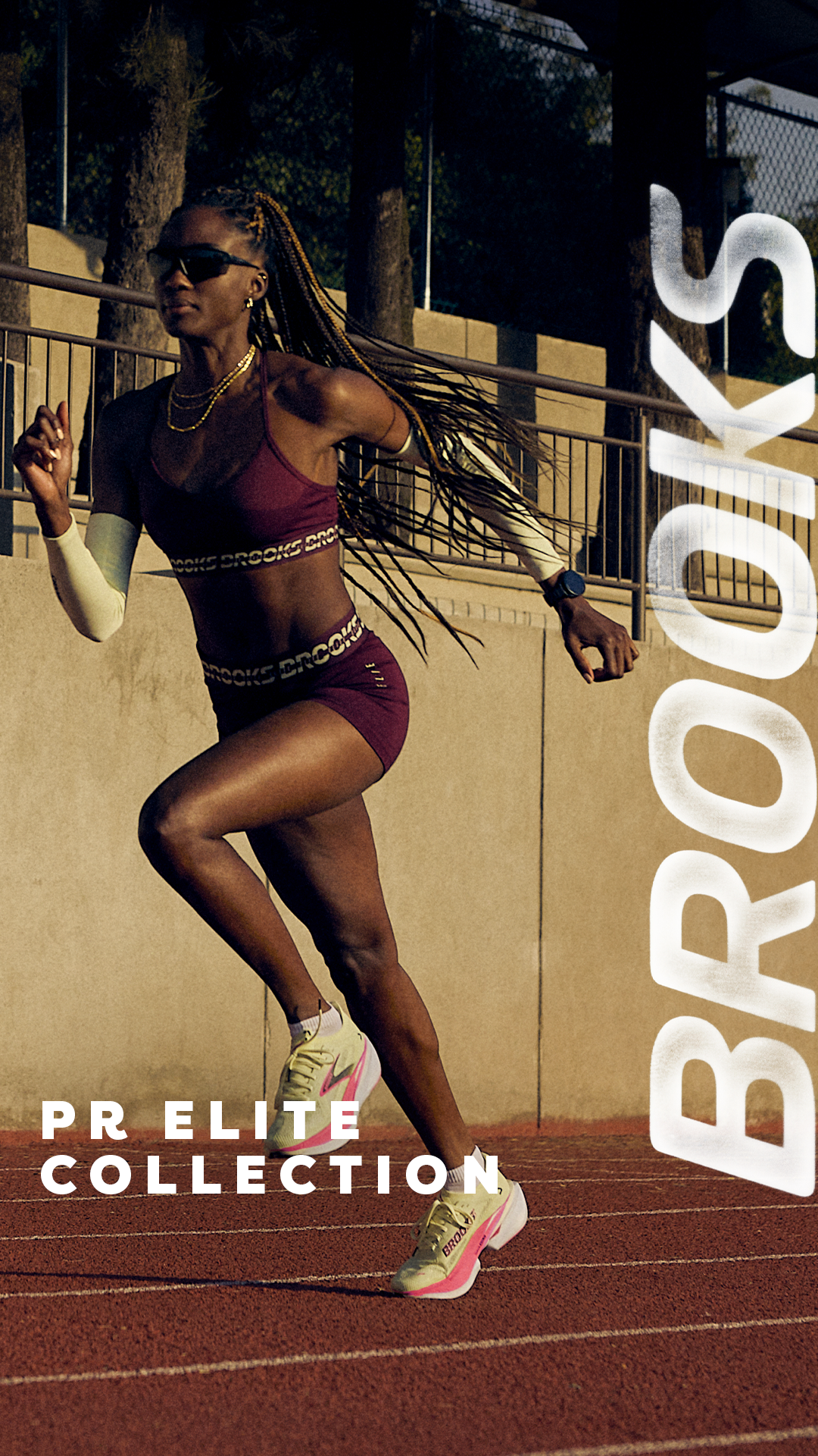 A capsule of training and competition essentials designed with speed and style in mind.